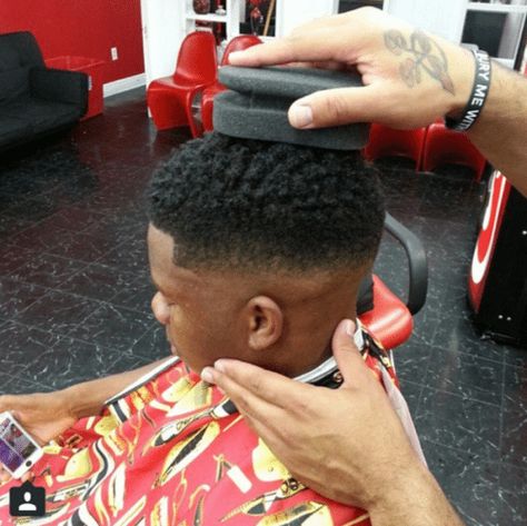 Black Man Haircut Fade, Natural Hair Care Regimen, Haircut Designs For Men, Hair Sponge, Man Haircut, Define Curls, Black Hair Cuts, Tapered Hair