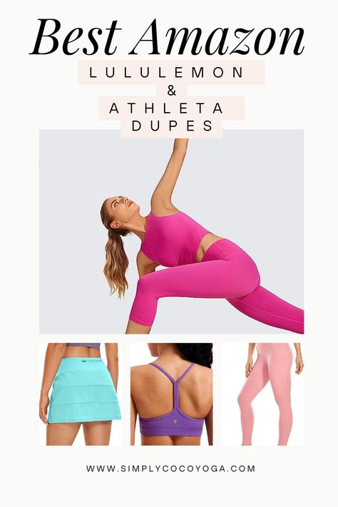 Best Amazon Lululemon and Athleta Dupes. Simply Coco Yoga review of CRZ YOGA on Amazon. Some of my favorite Amazon Finds. Amazon Lululemon, Lulu Girl, Yoga Bodysuit, Crz Yoga, Find Amazon, Best Amazon, Amazon Finds, My Daughter, My Favorites