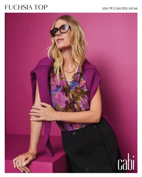 Cabi Fall 24: #fuchsiatop #floraltop #floralsleevelesstop #cabinewarrivals #seasonalserenade #CabiStyle #OwnIt #FallInColor#cabi #cabiClothing #cabiStylist #styleandideas #fashion #style #fallfashion #fall2024fashion #fashionista #shopping #outfitideas #OOTD #cabiOOTD #outfitinspiration #fashionstyle #personalstylist #fashionlovers #fashiontrends #streetstyle #cabifall #cabioutfit #falloutfit #cabioutfit #streetwear #casualwear #careerwear Fashion Career, Cabi Clothing, Career Fashion, Fall 24, Floral Sleeveless Top, Career Wear, Beautiful Sweater, Fall 2024, Business Fashion