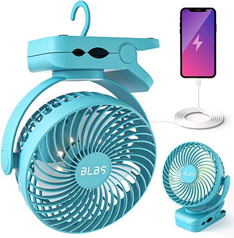 Bed Fan, Clip On Fan, Tent Fan, Camping Fan, Rechargeable Fan, Portable Fans, Emergency Power, Small Fan, Desk Fan