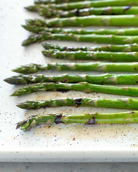 The Girl Who Ate Everything, Browned Butter, Roasted Asparagus, Brown Butter, Side Dishes Easy, Balsamic Vinegar, Gluten Free Vegetarian, The Girl Who, Side Dish