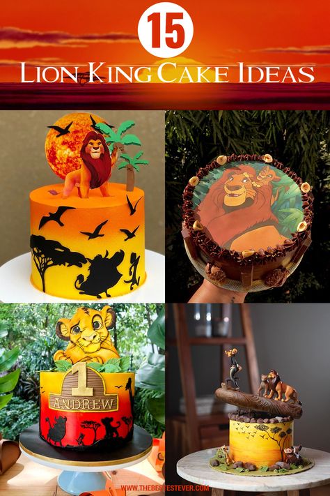 Lion King Themed Cake, Lion King Theme Birthday Cake, The Lion King Birthday Cake, Lion King Birthday Cake Ideas, Lion King Cake Ideas 1st Birthdays, Lion King First Birthday Cake, Lion King 1st Birthday Cake, Lion King Birthday Party Ideas Cake, Simba Theme Cake