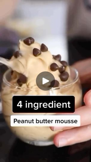 55 reactions · 30 comments | Follow @teanyteaorganic for daily reposts of healthy dessert recipes from our favorite social bakers! LINK IN @teanyteaorganic bio to receive your gift! Repost from @thebigmansworld
•
Peanut butter mousse recipe :) Just 4 simple ingredients and ready in FIVE minutes! 

Comment “recipe” and I’ll DM you the recipe right this second OR google “the big man’s world peanut butter mousse”

#peanutbuttermousse #peanutbuttermousserecipe #cleansweetscookbook #healthyrecipeshare #wholefoods #f52grams #nobakedessert #peanutbutter #rawdessert #healthyrecipeshare #easydessert #thebakefeed #ketodessert #ketolife #thebigmansworld #healthylifestyle #healthydessert #dessertrecipe #dessert #recipe #healthydessertrecipes # | Teany Tea | teanyteaorganic · Original audio Keto Peanut Butter Mousse, Clean Sweets, Keto Peanut Butter, Peanut Butter Mousse, Raw Desserts, Mousse Recipes, Creamy Peanut Butter, Healthy Dessert Recipes, Dessert Recipe