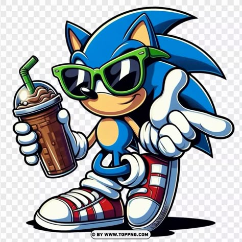 Sonic Cartoon, Sonic Png, Dad And Son Shirts, Drawing Superheroes, Everyday Quotes, Cartoons Png, Super Nails, Cool Themes, Video Game Characters