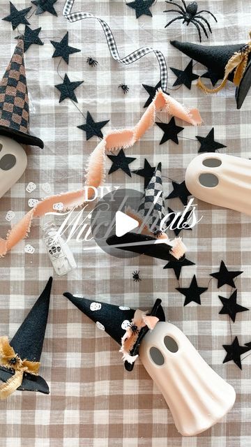 4,915 likes, 113 comments - aurelie.erikson on September 14, 2022: "DIY Witch hats ✨ Instantly turn your tiny ghosts 👻 or skeletons 💀 into Halloween magic with the cutest felt witch hats. What ...". Aurelie Erikson, Felt Witch, Felt Witch Hat, Diy Witch, Ghost Crafts, Witch Diy, Witch Hats, Halloween Magic, Pink Halloween