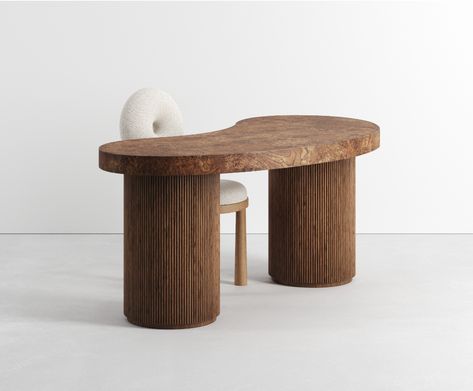 STUDIOTWENTYSEVEN • ARY DESK BY EMMANUELLE SIMON Pierre Yovanovitch, Peter Zumthor, Interior Architect, French Design, Desk Furniture, Design Awards, Wabi Sabi, Chair Design, Art Deco Fashion