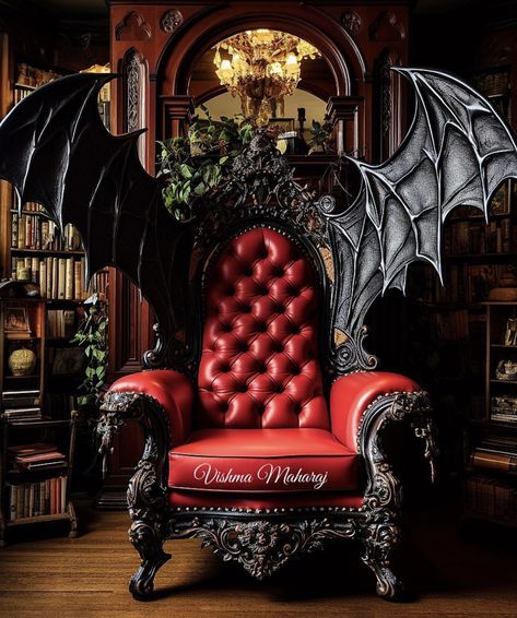 Vampire Throne, Futuristic House Architecture, Game Of Thrones Chair, Gothic Throne, Vishma Maharaj, Tweet Funny, Vampire Mansion, Fantasy Accessories, Animation Blender