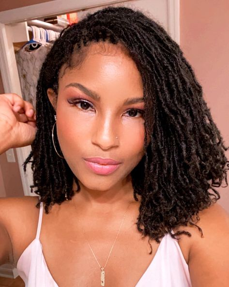 Thick Sisterlocks Styles, Sisterlocks Bob Haircut, Mini Locs, Sisterlocks Hairstyles, Sister Locks Hairstyles, Sisterlocks Styles Updo, Sister Locks, Sisterlocks Styles, Micro Locs