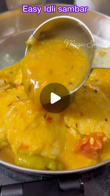 Steffi Joel on Instagram: "Idly Sambar❤️

1. Moong dal-1 cup
2. Mustard seeds-1/4 tspn 
3. Urad dal-1/4 tspn
4. Cumin-1/4 tspn
5. Fennel seeds- less than cumin( Gives a good flavour, so Donot skip)
6. Shallots or Onion, tomatoes, curry leaves, coriander leaves, green chillies 
7. Turmeric powder, hing, sambar powder 

#lunch #lunchbox #lunchtime #lunchideas #sambar #idli #dosa #dosalover #lunchboxideas #lunchboxideasforkids #vegetarian #vegetarianrecipes #newreels #newreel #newreelsvideo😘❤️❤️🙈😍 #trendingreels #trendingnow #trending #recipe #recipeshare #recipesharing #cooking #cookingtime #indianfood #southindianfood #chennaifoodblogger #chennaiblogger" Sambar Idli, Idly Sambar, Idli Sambar Recipe, Idli Sambar, Idli Dosa, Urad Dal, Moong Dal, Mustard Seeds, Turmeric Powder