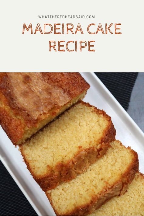 Madeira Cake Recipe Moist, Basic Loaf Cake Recipe, Orange Loaf Cake Easy Recipes, Sultana Loaf Recipe, Easy Madeira Cake Recipe, Gbbs Recipes, Orange Madeira Cake, Lemon Sponge Cake Recipe, Lemon Madeira Cake