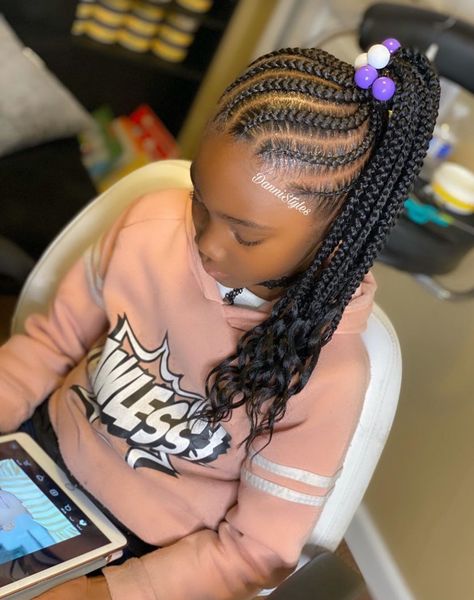 Hairstyles For 3rd Graders, Ponytail Braids For Kids, Girl Braids Hairstyles Kids Black Little Ponytail, Hairstyles Braids Black Kids 9-10, Hairstyles For Little Black Girls Kids Graduation, Cute Hairstyles For Black Kids 13-14, Lil Girl Hairstyles Braids, Hairstyles For Black Girls Kids 10-11 Braids, Kids Ponytail