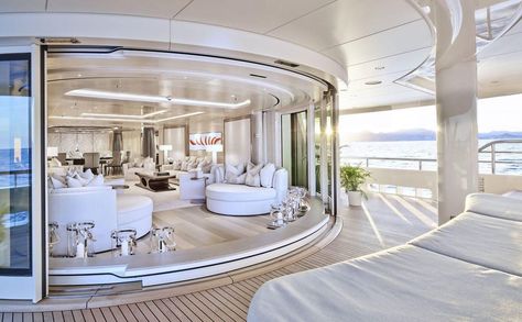 When the experienced yacht builders at Amels introduced New Secret at the Monaco Yacht Show last year, secret was the optimum word. Jets Privés De Luxe, Luxury Yacht Interior, Monaco Yacht, Jet Privé, Best Yachts, Yacht Interior Design, Monaco Yacht Show, Yacht Builders, Private Yacht