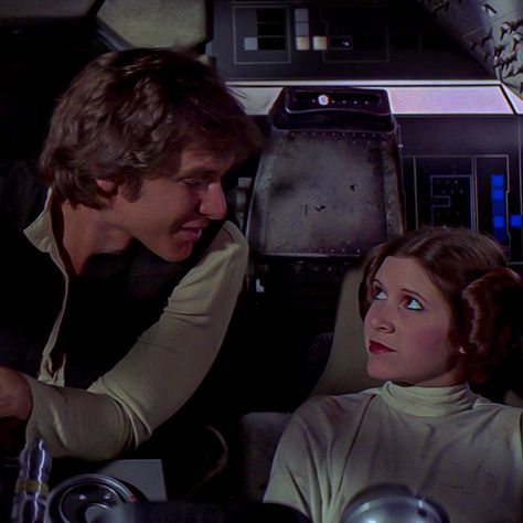 Han Solo And Leia, Leia And Han, Han Solo Leia, Han And Leia, Millenium Falcon, Star Wars Love, Star Wars 2, Han Solo, Pew Pew