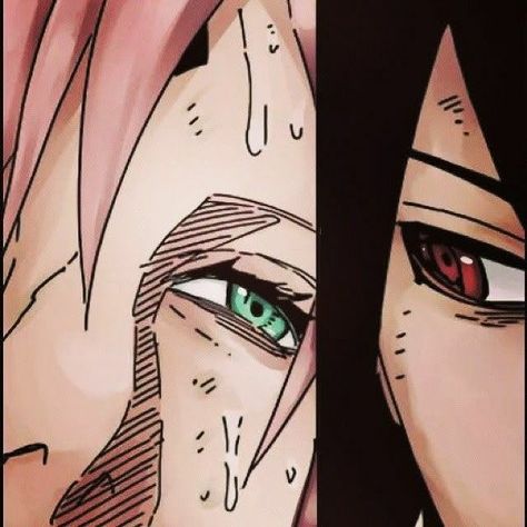 Sakura Art, Naruto Teams, Naruto Ship, Sakura Uchiha, Manga Icon, Anime Shadow, Sakura And Sasuke, Manga Love, Naruto Art