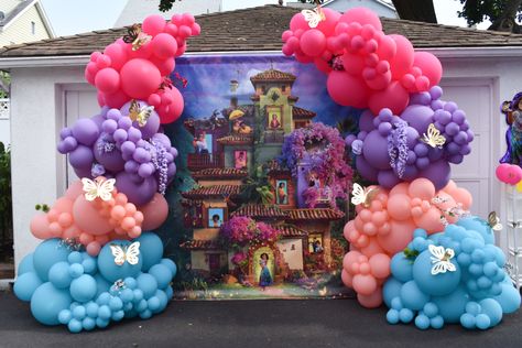 Encanto Balloon Decor, Encanto Balloon Arch, Encanto Balloon Garland, Encanto Balloons, Encanto Backdrop, Encanto Birthday, Encanto Party, Butterfly Birthday Party, Girl Birthday Themes