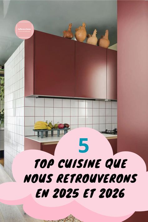 De manière générale, les tendances cuisine pour 2025 tendent vers des couleurs intenses. Des nuances comme le chocolat ; le bordeaux, le rose ou la gamme prune, sont utilisés pour donner des formes à des cuisines chaleureuses, mais en même temps visuellement attrayantes et élégantes, comme par exemple celles de grands fabricants britanniques comme Pluck. Small Kitchen Colors, Trendy Kitchen Design, Chocolate Kitchen, Trends For 2024, Kitchen Design Trends, Wood Tones, Kitchen Color, Kitchen Design Ideas, Trendy Kitchen