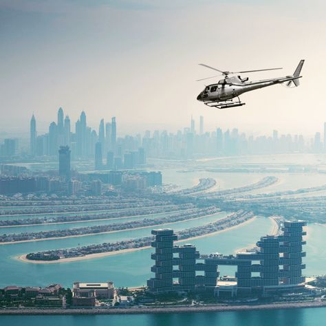 Dubai Helicopter, Dubai Islands, Dubai Tour, Palm Island, Ultra Luxury, Helicopter Ride, Helicopter Tour, Dubai Travel, Site Visit