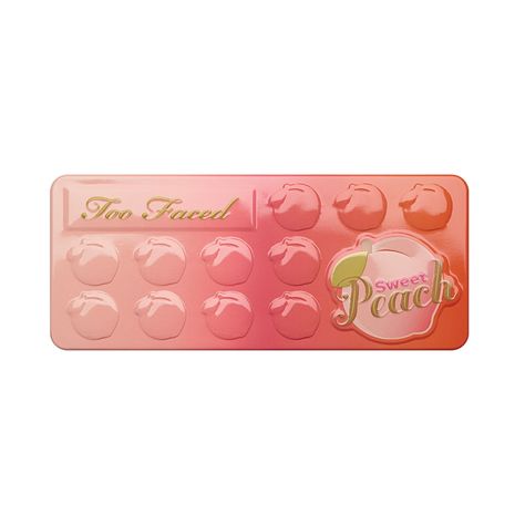 Peach Eye Shadow, Room Template, Peach Eye, Polyvore Fillers, Eyeshadow Palette Too Faced, Too Faced Sweet Peach, Sweet Peach Palette, Eye Makeup Eyeshadow, Too Faced Peach