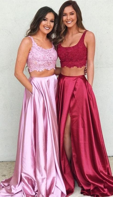 f337d999d9ad116a7b4f3d409fcc6480desc34070432ri Split Prom Dresses, Custom Prom Dress, Prom Dresses With Pockets, Piece Prom Dress, Aline Dress, Dresses Lace, Dresses Elegant, Prom Dresses Lace, Dress Prom