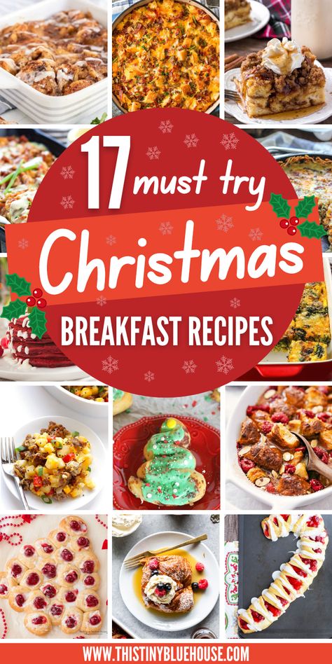 Christmas Breakfast Sweet Ideas, Christmas Breakfast Side Dishes, Easy Xmas Breakfast Ideas, Christmas Meal Ideas Breakfast, Fun Christmas Brunch Ideas, Sweet Christmas Breakfast Ideas, Christmas Theme Breakfast Ideas, Christmas Brunch Board Ideas, Christmas Dinners For Kids