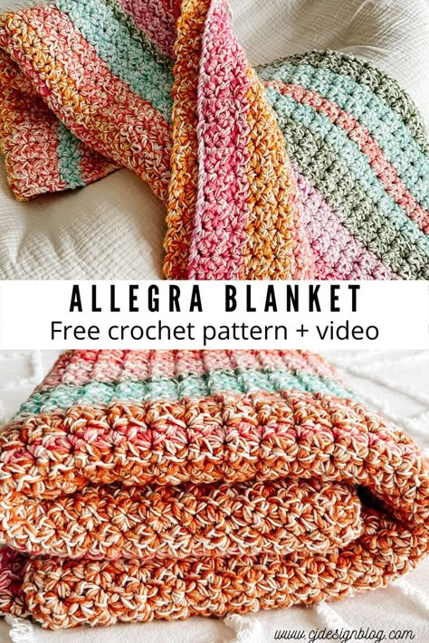 Crochet Blanket Video, Frankensteins Monster, Crochet Throw Pattern, Crochet Stitches For Blankets, Crochet Blanket Designs, Crochet Simple, Crochet Patterns Free Blanket, Afghan Patterns, Crochet Throw