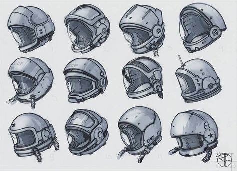 Astronaut Reference, Space Ships Drawing, Astronaut Oc, Samurai Helmet Tattoo, Astronaut Sketch, Spaceship Reference, Futuristic Space Suit, Astronaut Character, Astronaut Drawing