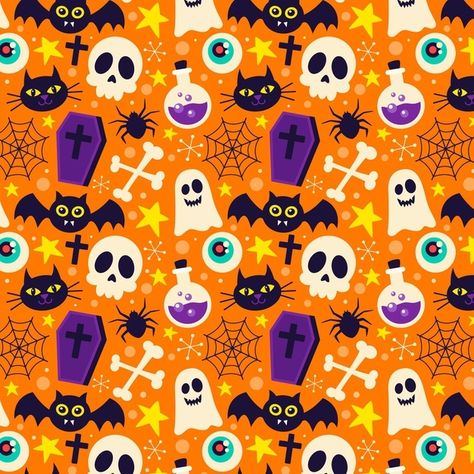 Halloween Wallpaper Orange, Halloween Wallpaper Purple, Black Halloween Wallpaper, Halloween Flashcards, Halloween Food Crafts, Halloween Borders, Halloween Infantil, Photo Halloween, Halloween Social