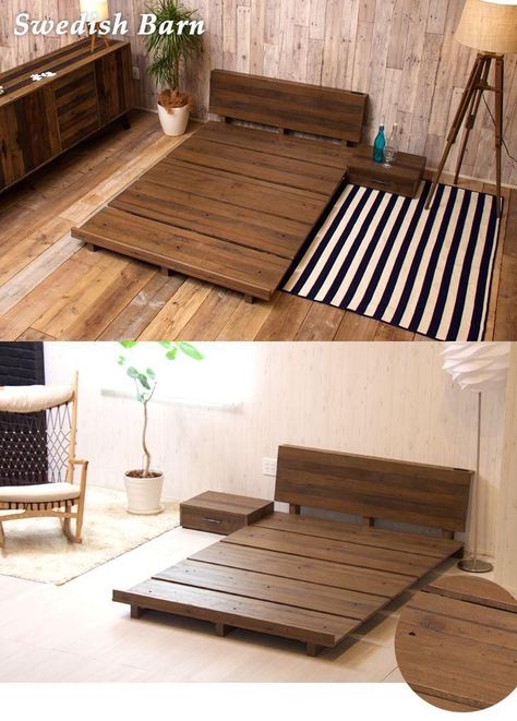 Diy pallet bed