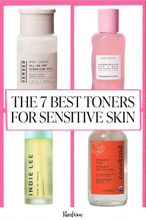 #NaturalRemediesForSickness Toners For Sensitive Skin, Toner For Sensitive Skin, Remove Skin Tags Naturally, Baby Cheeks, Rose Water Toner, Best Toner, Alcohol Free Toner, Natural Sleep Remedies, Hydrating Toner