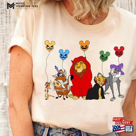 Disney Mickey Halloween Balloon The Lion King Shirt Spooky Season Mummy Vampire Sweatshirt Hoodie Check more at https://musictrendingtees.com/product/disney-mickey-halloween-balloon-the-lion-king-shirt-spooky-season-mummy-vampire-sweatshirt-hoodie/ Halloween Balloon, Lion King Shirt, Mickey Halloween, Halloween Balloons, King Shirt, The Lion King, Disney Halloween, The Lion, Disney Trips