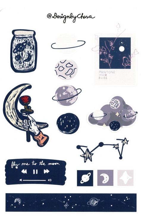 Mini Moon Sticker Sheet design Moon Aesthetic Stickers, Moon Stickers Printable, Moon Stickers Aesthetic, Cute Printable Sticker Sheets, Sticker Sheets Aesthetic, Book Doodles, Cute Wallpapers For Android, Disney Big Hero 6, Moon Stickers