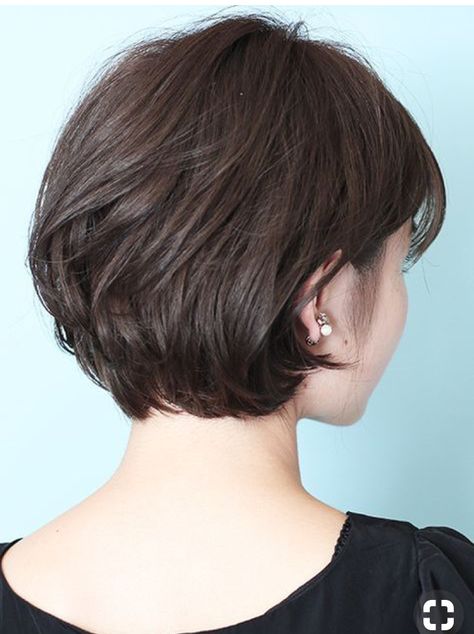 Intricate Braids, Layered Bob Hairstyles, Short Layered Haircuts, Short Bob Haircuts, Penteado Cabelo Curto, Short Haircut, Trending Hairstyles, Back View, Short Hair With Layers