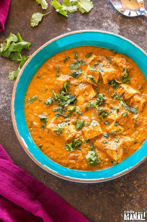 Slow Cooker Tikka Masala, Tofu Tikka Masala, Tofu Tikka, Tofu Recipes Easy, Tikka Masala Recipe, Vegetarian Curry, Tikka Masala, Indian Food Recipes Vegetarian, Tofu Recipes