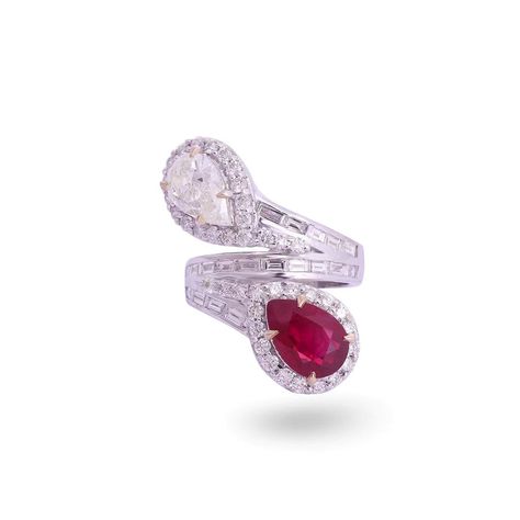 Illuminate your world with the fiery beauty of this ‘Pear-shaped Ring featuring Rubies and Diamonds,’ each gemstone has its own radiance, emoting passion and desire, capturing the essence of love and romance. 

📍Altamount Road, Mumbai 

To book an appointment contact us at +91 93721 03005 
For price related queries, reach out to us via WhatsApp on +91 9372103005 or email us at sarika@sarikafinejewellery.in Cocktail Ring Diamond, Rubies And Diamonds, Pear Shaped Ring, Diamond Cocktail Ring, Ring Ruby, Rings Vintage, Diamond Cocktail Rings, Ring Emerald, Love And Romance