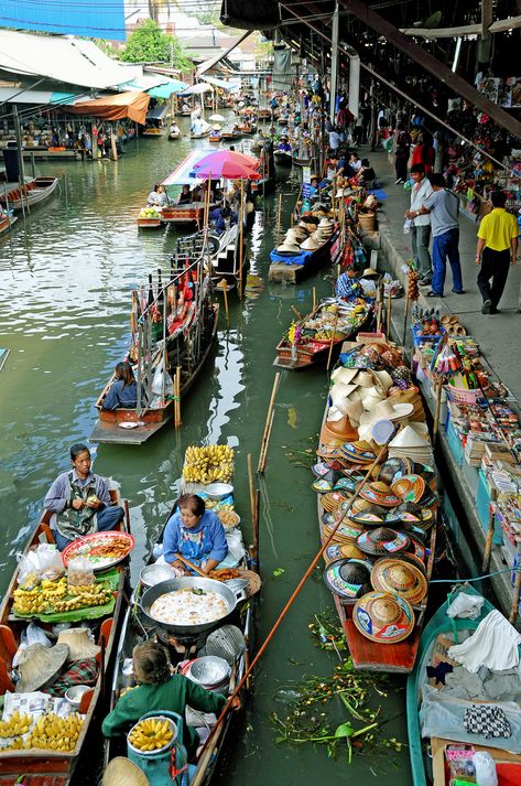 Thesis Ideas, Floating Market, Thailand Holiday, Bangkok Travel, Visit Thailand, Public Market, River Boat, Rishikesh, Covent Garden