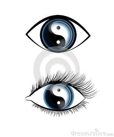 Ying Yang Eye Tattoo, Yin Yang Eye, Yin Yang Images, Ying Yang Art, Yin And Yang Symbol, Eye Icon, Ying Yang Tattoo, Yin Yang Tattoos, Family Tattoo