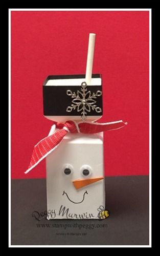 Snowman Sucker Holder Lollipop Treat Holder, Snowman Lollipop Holder, Lollipop Crafts, Lollipop Craft, Sucker Holder, Christmas Bazaar Ideas, Gift Box Punch Board, Snowman Treats, Christmas Paper Craft