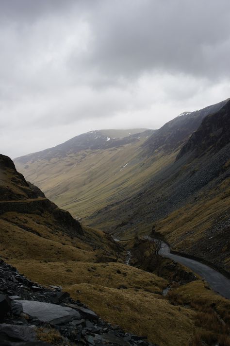 Honister Pass, Lake District. Lake District England Aesthetic, Lake District Photography, District One Aesthetic, The Lake District Aesthetic, District 3 Aesthetic, District 2 Aesthetic, Lake District Aesthetic, Lakes Aesthetic, Scotland Nature