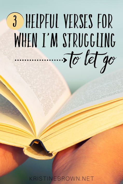 Let Go And Let God Bible Verse, Letting Go Of Control, Devotionals For Women, Easy Bible Study, Let Go Of Control, Women Devotional, When To Let Go, Bible Verses About Strength, Let Go And Let God