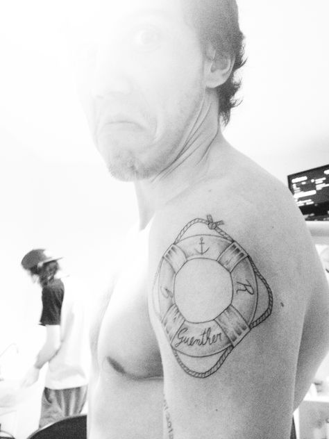 Done - buoy - tattoo - Buoy Tattoo, Fairy Tattoo, A Tattoo, Tattoo On, Geometric Tattoo, A Man, Tattoo Ideas, Nautical, Tattoos