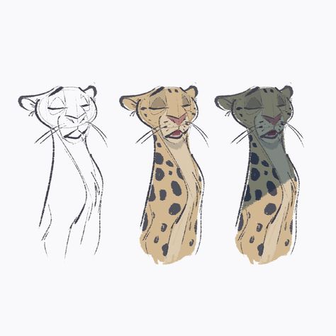 Animal Doodles, Monster Characters, Animal Study, Cartoon Sketches, Cat Character, Character Design Animation, Cute Art Styles, Character Design References, Warrior Cats