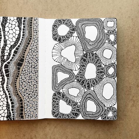 Detailed Doodles, Nature Doodle, Meditative Drawing, Doodle Notebook, Sketchbook Notebook, Natural Architecture, Zentangle Artwork, Zen Doodle Art, Doodle Inspiration