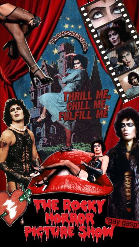 Rocky Horror Picture Show Wallpaper, Rocky Pictures, Rocky Horror Show, Halloween Wallpaper Cute, The Rocky Horror Picture Show, Horror Picture Show, Rocky Horror Picture Show, Horror Show, Rocky Horror Picture