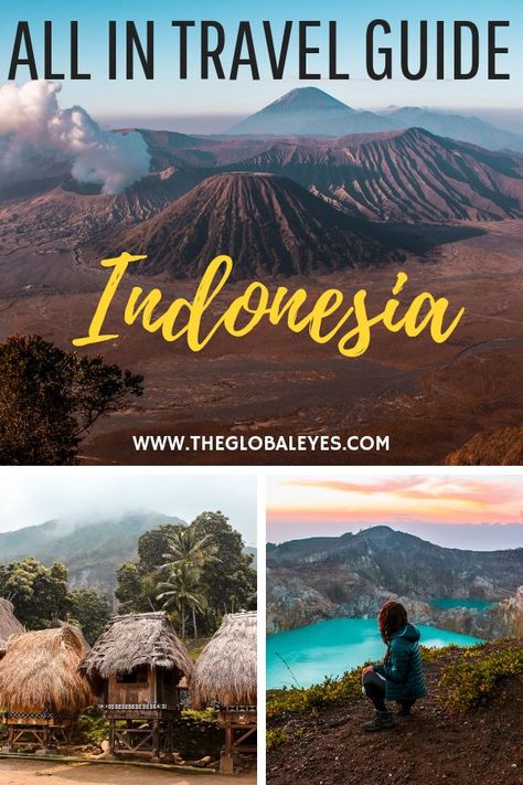 Heading to Indonesia? Here is all you need to know, from essential country information and the top local dishes to try to the best adventures to have and more. Click to learn more. Visit Asia, Bali Travel Guide, Travel Destinations Asia, Asia Travel Guide, Southeast Asia Travel, Asia Destinations, Se Asia, Travel Asia, China Travel