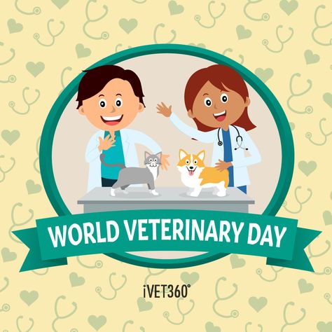 World Veterinary Day Movie One Day, Animal Calendar, World Veterinary Day, Tuition Teacher, Veterinary Day, National Day Calendar, Home Tutors, Cat Poster, Holiday Calendar