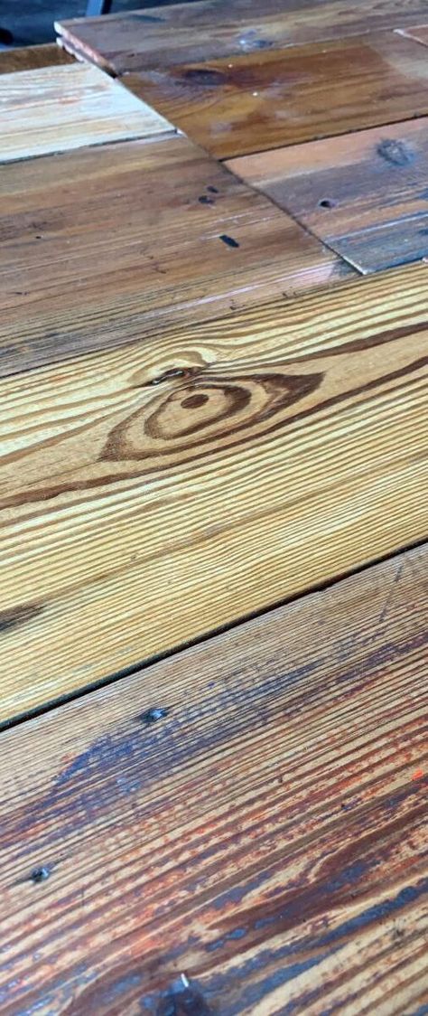 This is Antique Reclaimed Heart Pine and easy to identify. Pine Flooring, Heart Pine Flooring, Southern Yellow Pine, Heart Pine, Southern Pine, Pine Boards, Flooring, Yellow, Wall