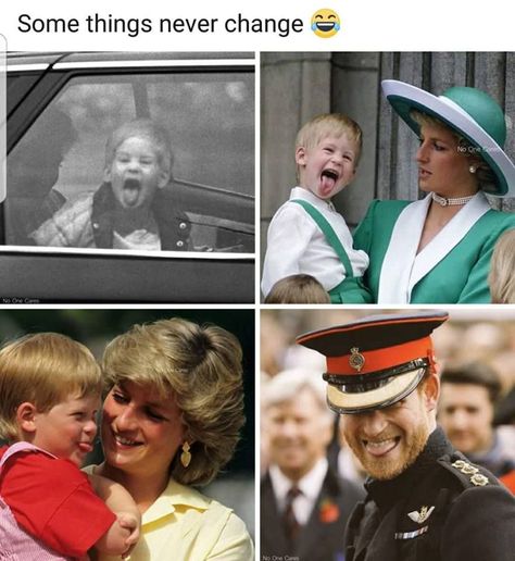 41 Great Pics And Memes to Improve Your Mood - Funny Gallery Happy Facts, Princess Diana Family, Some Things Never Change, Prinz Harry, Royal Family England, Princes Diana, Elisabeth Ii, The Royal Family, Princesa Diana