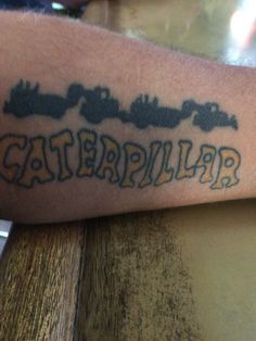 Heavy Equipment Tattoo, Excavator Tattoo, Truck Tattoo, Cat Info, World Photo, Get A Tattoo, A Tattoo, Heavy Equipment, Caterpillar