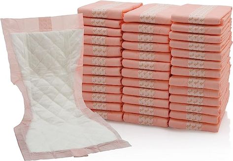 Amazon.com: Extra Large Super-Absorbent Contoured Hospital Style Pad Liners [Pack of 40] 7" Wide X 14" Long - Maternity Pads for Heavier Post Birth Protection - Incontinence Liners (40) : Health & Household Postpartum Pads, Incontinence Aids, Maternity Pads, Amazon Baby, Postpartum Care, Baby Must Haves, Natural Shapes, Having A Baby, Postpartum