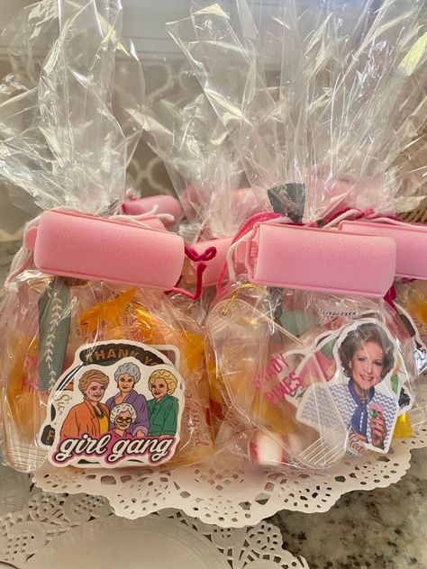 Golden Girls Theme Party, Golden Girls Birthday Party, Golden Girls Party, Golden Girls Theme, Moms 50th Birthday, Girls Birthday Party Themes, 55th Birthday, The Golden Girls, Staff Gifts